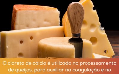 Lumina oferece cloreto de cálcio grau alimentício importado da Índia